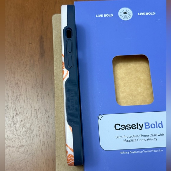 CASELY Bold + MagSafe iPhone 13 phone case - Main Squeeze Orange - Picture 4 of 5